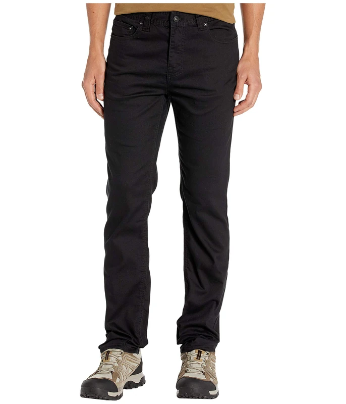 prAna Men's Bridger Jean 30" Inseam, Black Out, 40