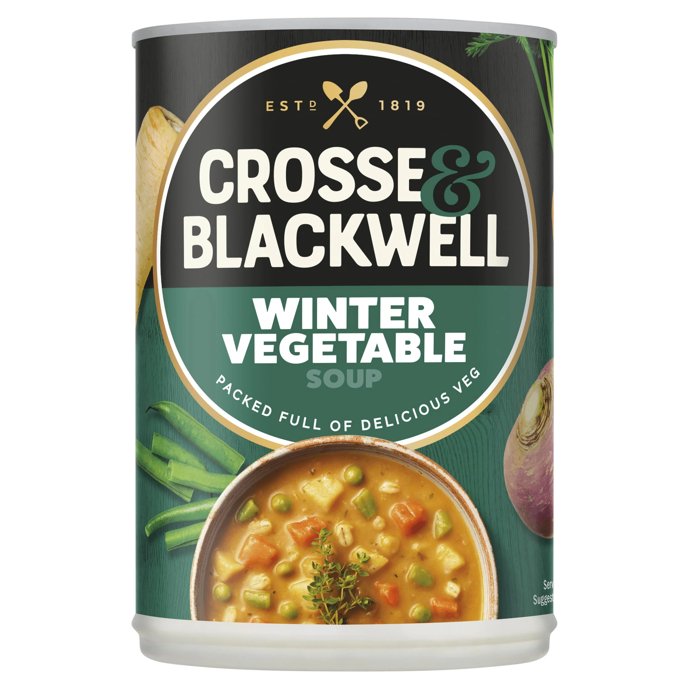 Crosse and Blackwell Winter Vegetable Soup, 400 g (Pack of 6)