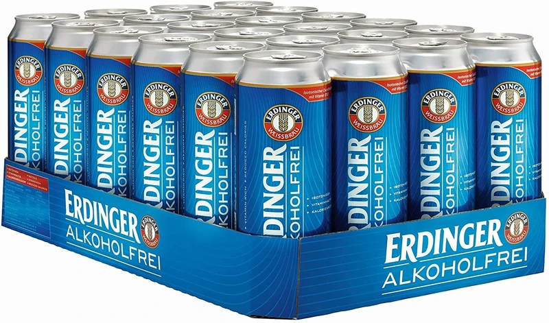 Erdinger Alkoholfrei cans 24x50cl