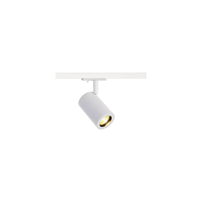 SLV 1-Phase System Spot Enola_B Track SPOT/Spotlight, LED spot, Ceiling Spotlight, Ceiling Light, Track System, Indoor Lighting / GU10 50W White