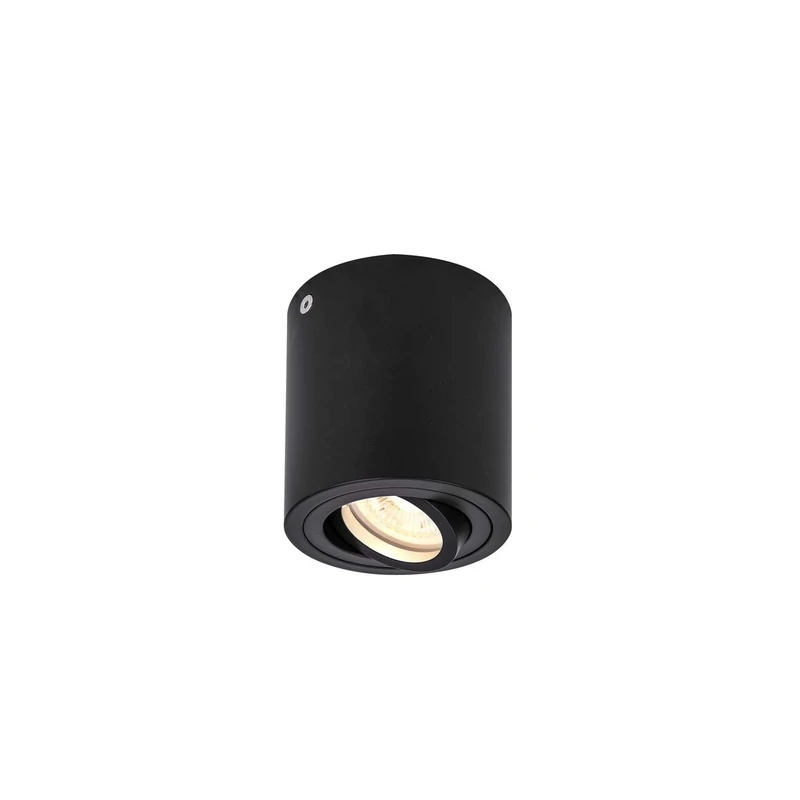 SLV Ceiling-Mounted Light TRILEDO CL/spot, floodlight, Ceiling Spotlight, Ceiling Light, Surface-Mounted Light, Indoor Lighting / GU10 10W Black