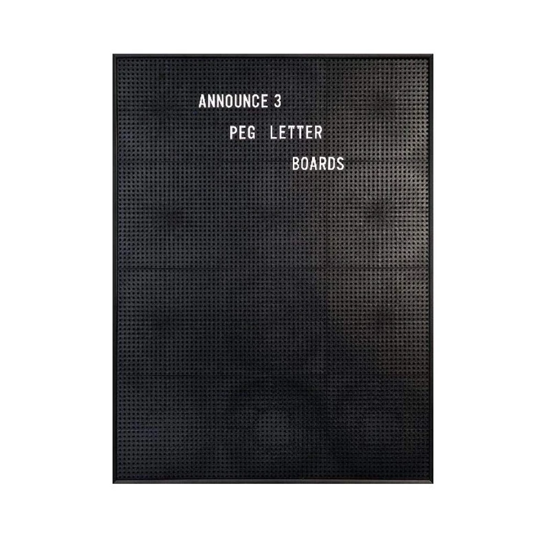 Announce Peg Letter Board 463x615mm 1/ECON-3/VC/EC-KIT692 - Image 1