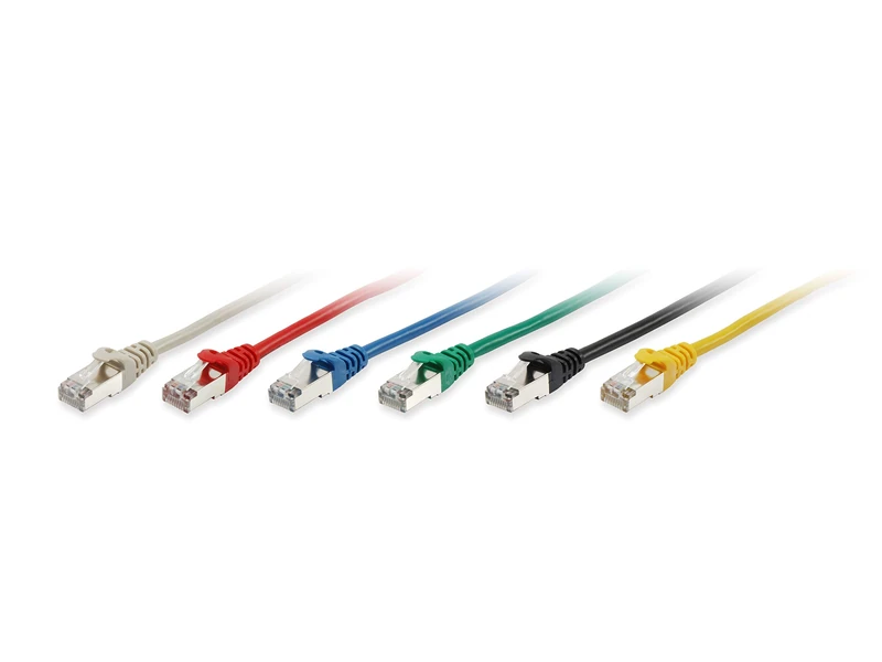 Equip 606011 Patch Cable RJ-45 (m) to RJ-45 (m) - 30 m - SFTP Pimf - Cat 6A - Halogen- Moulded - No Hook - Stranded - White - Image 1