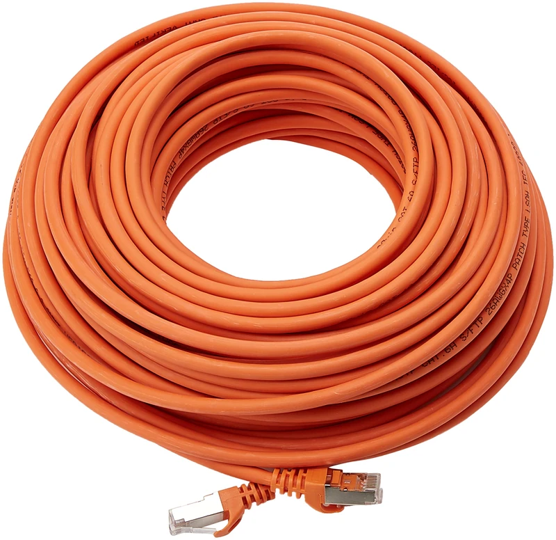Equip Patch Cable RJ45 Cat6A S/FTP (S-STP) PIMF 30.00 m Orange