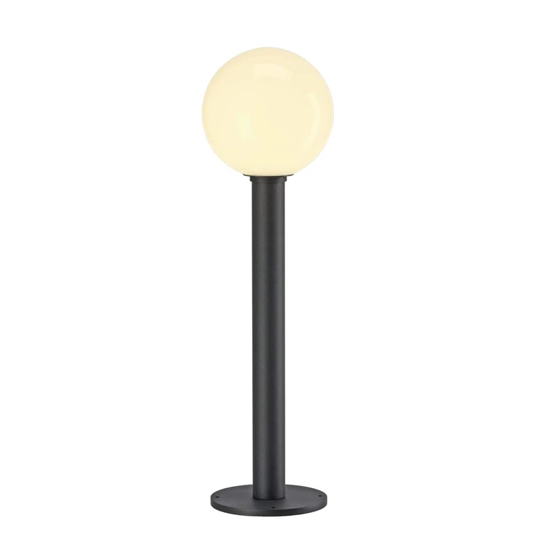 SLV Floor lamp GLOO Pure 70 Pole/Outdoor Lighting for Paths, Walls, entrances, LED Outdoor Garden lamp / E27 IP44 23W Anthracite - Image 1