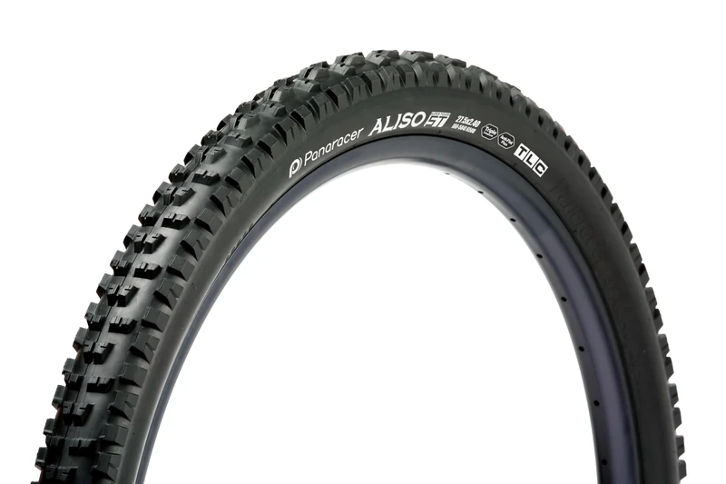 Panaracer Aliso ST Tubeless Compatible Folding Tyre: Black/Black 27.5x2.60