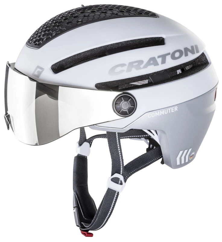 Cratoni Commuter Helmet Matte White M-L