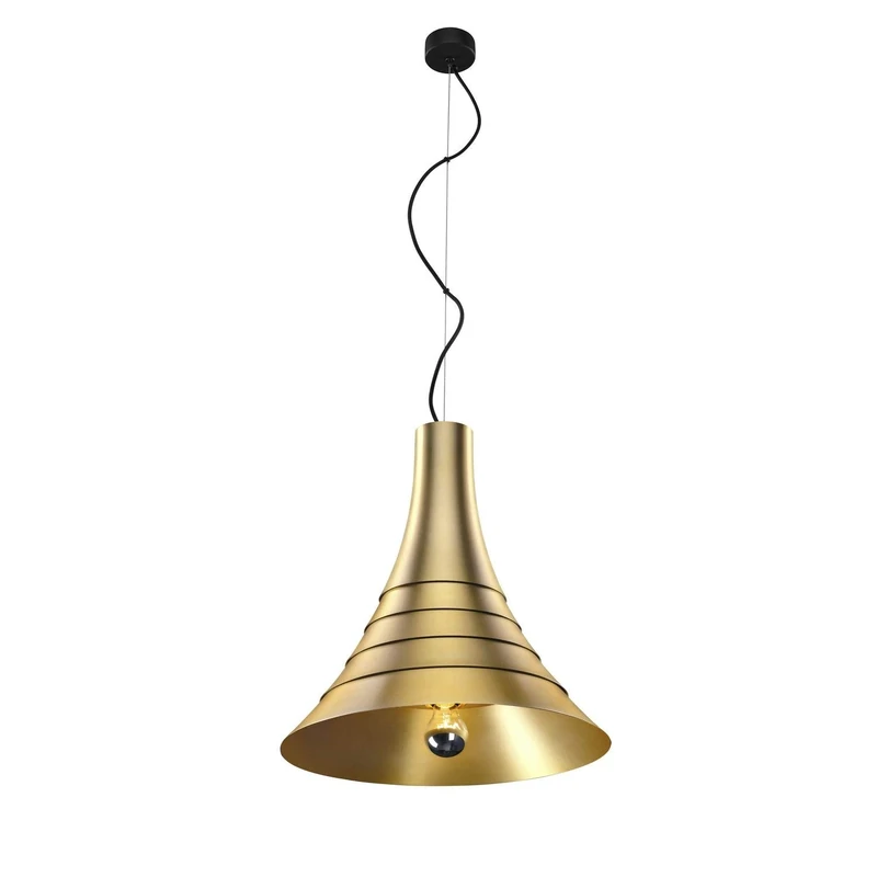 SLV Pendant Light BATO 45 PD/Living Room lamp, Indoor Lighting, Dining Room Drop Light, LED, Ceiling Light / E27 60W Gold
