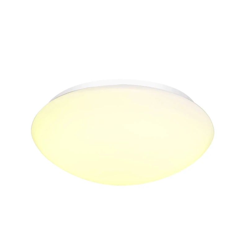 SLV Wall and Ceiling-Mounted Light Lipsy 40 Dome/Interior Ceiling and Wall Lighting, LED spot, Ceiling Spotlight / IP44 3000/4000K 18W 1800 / 2000lm White 110 Degrees