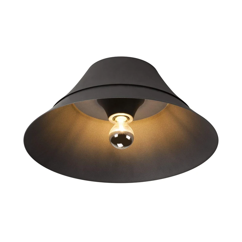 SLV Ceiling-Mounted Light BATO 45 CW/spot, floodlight, Ceiling Spotlight, Ceiling Light, Surface-Mounted Light, Indoor Lighting / E27 60W Black