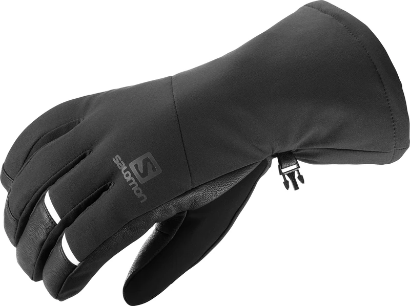 SALOMON Comfortable Gloves for Men Propeller Long M, Black/Black, L, LC1181900