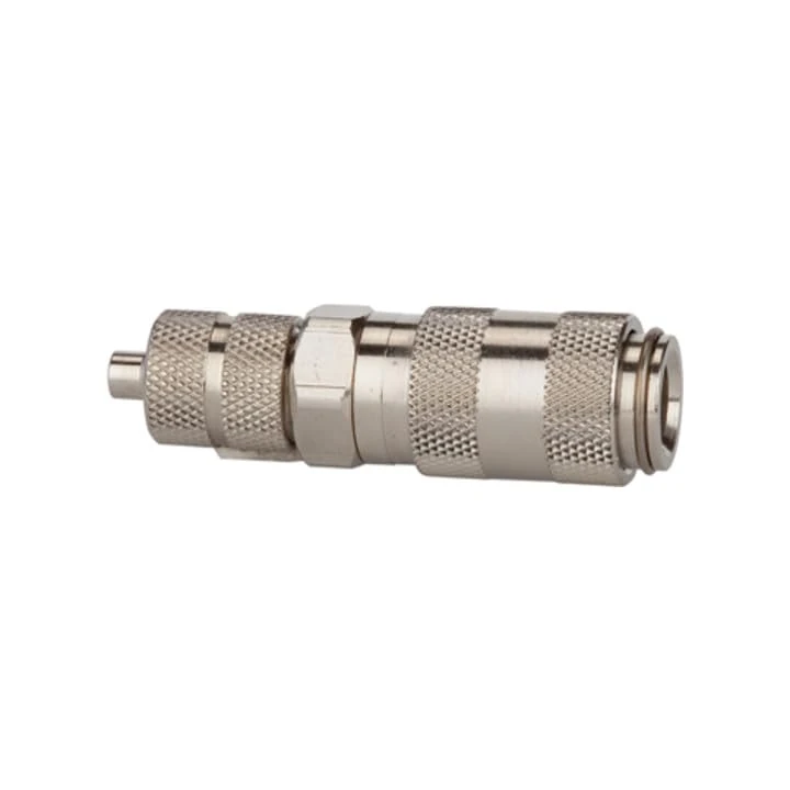 RIEGLER 107115-243.08/9-ES Quick Release Coupling NW 2.7, ES 1.4404, Hose Connection 6x4, Pack of 1