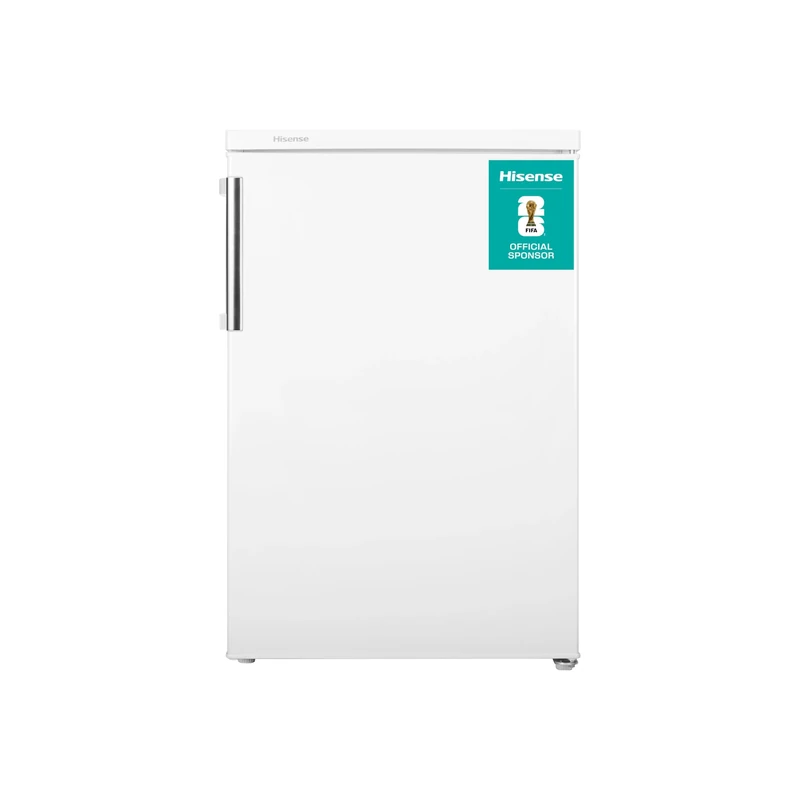 Hisense FV105D4BC21 82 Litres Freestanding Freezer, 56 × 84.5 × 57.5 cm (W×H×D), Stainless steel, Grey