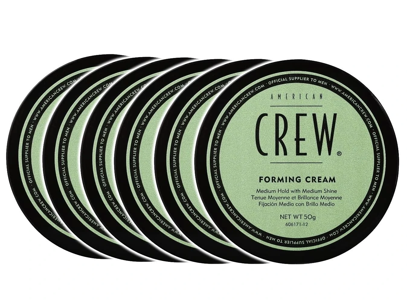 American Crew Pack of 6 American Crew Forming Cream 50 g
