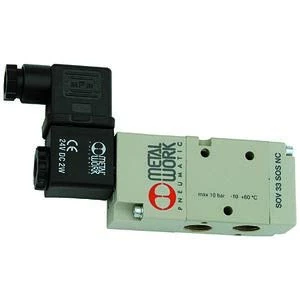 RIEGLER 106534-517.115-38 3/2-way Valve, Electro-new, monostable, G 3/8, NC, 230 V, 50 Hz, 1 piece