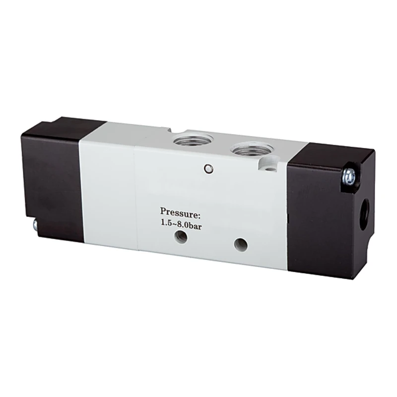 RIEGLER 116074-516.7001 5/3-Way Valve Pneumatic 4A Centre Drain G 1/8 400 l/min Pack of 1