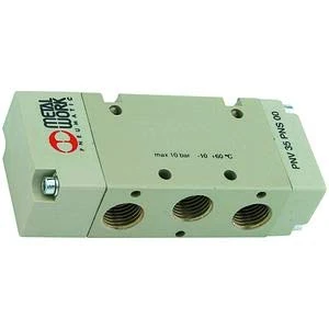 RIEGLER 106502-516.302-38 5/2-Way Pneumatic Valve Monostable Connection G 3/8 DN 13.3 Pack of 1