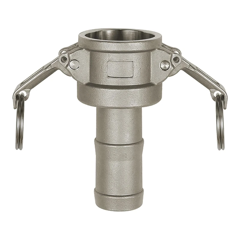RIEGLER Kamlok 108105-1112.30-ES Quick Coupling Socket, Type C, ES, LW 75, for Plug Diameter 92, Pack of 1