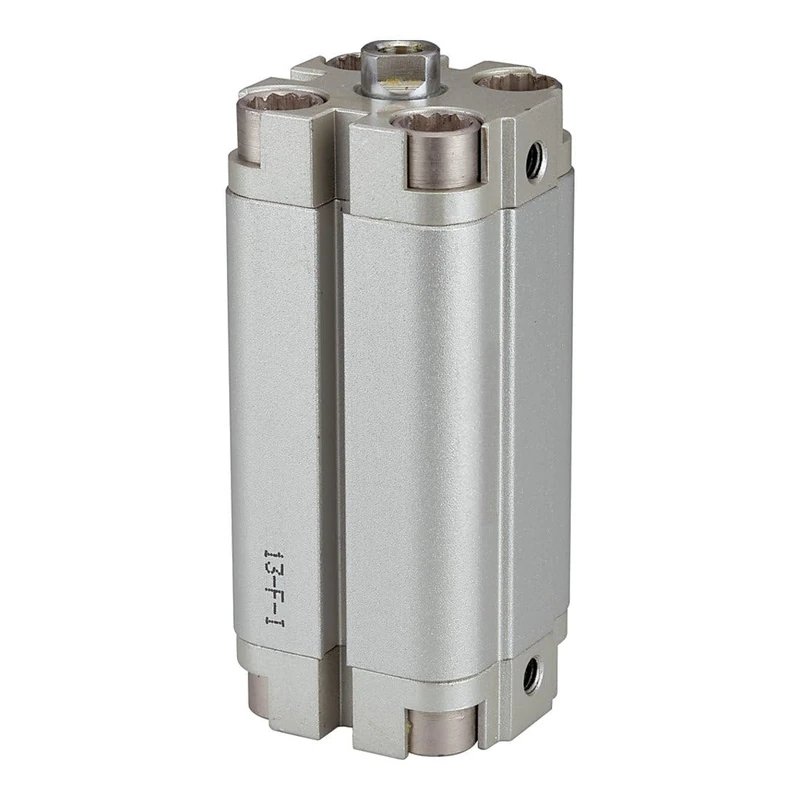 RIEGLER ACP 115334-13.DM.32090 Compact Cylinder Double-Acting Piston Diameter 32 Stroke 90 G 1/8 Pack of 1