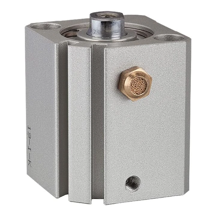 RIEGLER ASQ 115178-12.EM.20025 Short Stroke Cylinder Single Acting Piston Diameter 20 Stroke 25 M5 x 0.8 Pack of 1