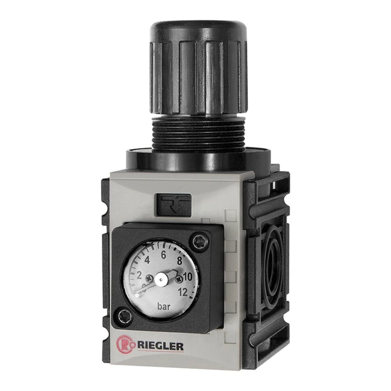 RIEGLER 142406-FUM 7208-KM Pressure regulator DV FUTURA-mini compact G 1/4 0,5-8 bar