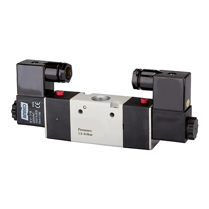 RIEGLER 116117-517.1500 3/2-Way Valve Electropneum »3V«, Bistable, M5, 230 V, 50 Hz, 1 Piece