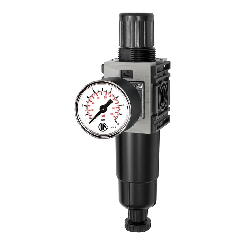 RIEGLER Futura-mini 142426-FUM 811 M-4 Filter Regulator Metal Case Std.mano HA G 1/4 0.1-4 Pack of 1