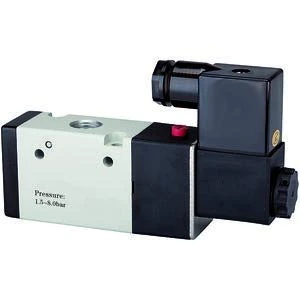 RIEGLER 116105-517.1300 3/2-Way Valve Electropneum, Monostable, NC, M5, 230 V, 50 Hz, Pack of 1