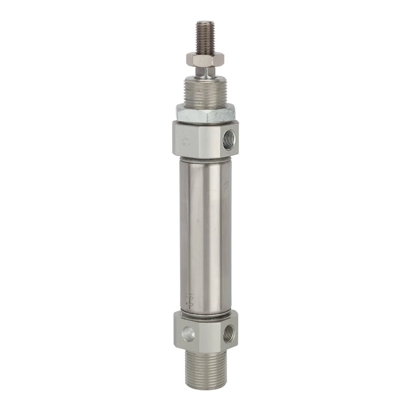 RIEGLER 114899-11.DM.32350 Round Cylinder "MI", Double-Action, Piston Diameter 32, Stroke 350, G 1/8, Pack of 1