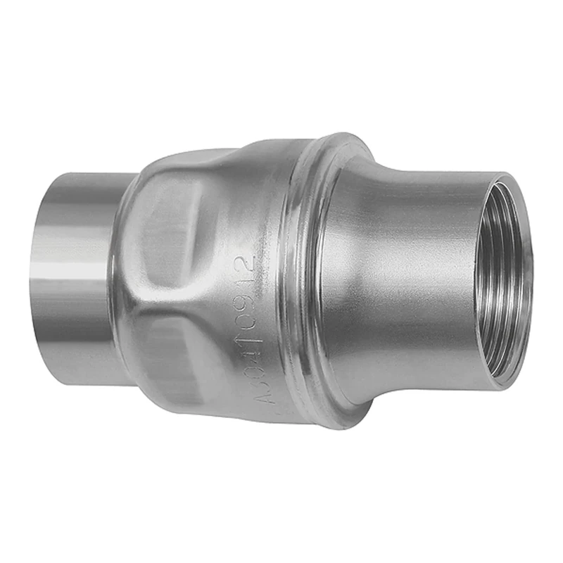 RIEGLER 103852-228.34-ES Check Valve, Lightweight Design, ES 1.4301, G 3/4, 0.03 Bar, Pack of 1