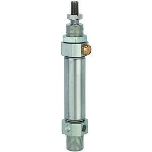RIEGLER MSI 114995-11.EM.32100 Round Cylinder Single Acting Piston Diameter 32 Stroke 100 G 1/8 Pack of 1
