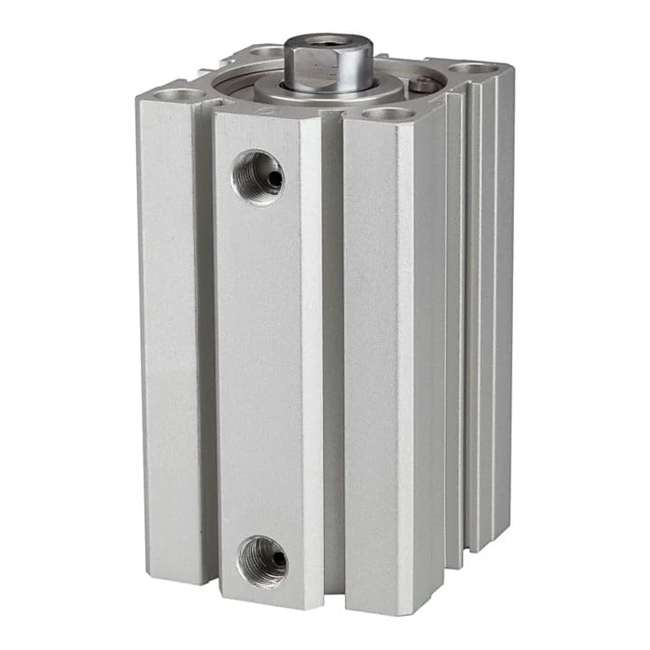 RIEGLER ACQ 115153-12.DMI.80010 Short Stroke Cylinder Double-Acting Piston Diameter 80 Stroke 10 G 3/8 Pack of 1