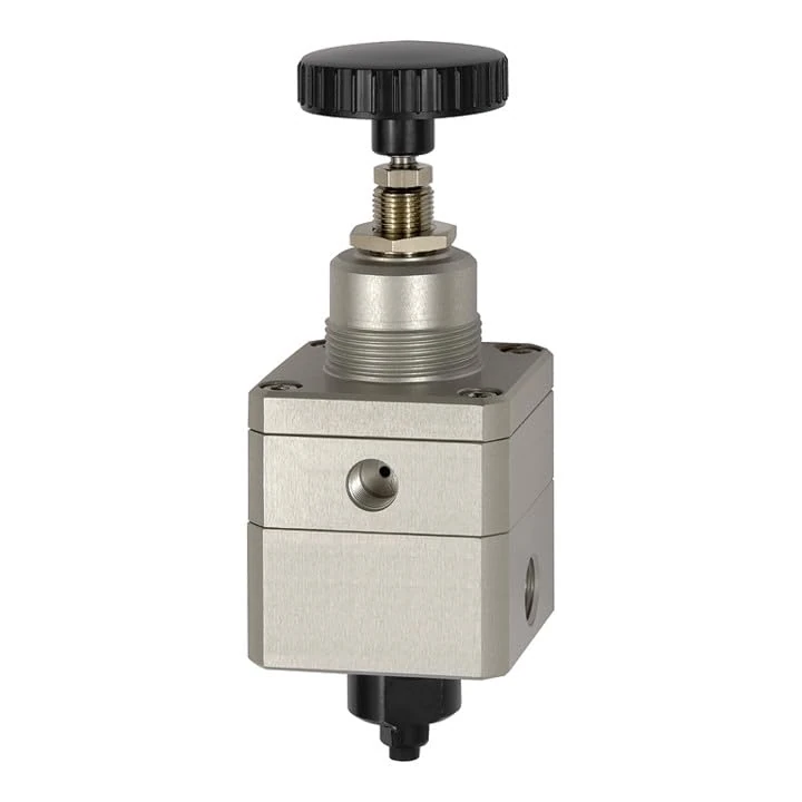 RIEGLER 135884-637.97 Precision Pressure Regulator without Mano, G 1/4, Control Range 0.05-8 Bar, Pack of 1