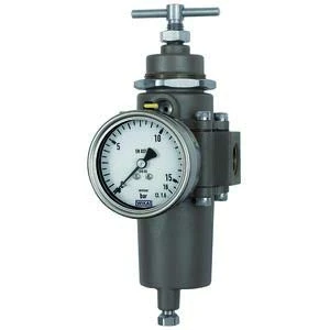 RIEGLER 137340-580FRC3-12-17 Stainless Steel Cast Filter Regulator, 1.4401, BG 3, G 1/2, 1.7-17.5 bar, 1pc