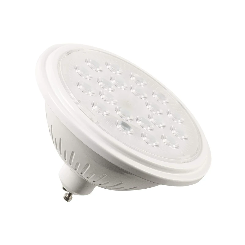 SLV Valeto LED, GU10, 2700-6500K, 25°, 9W Bulb, Plastic, 9 W, White