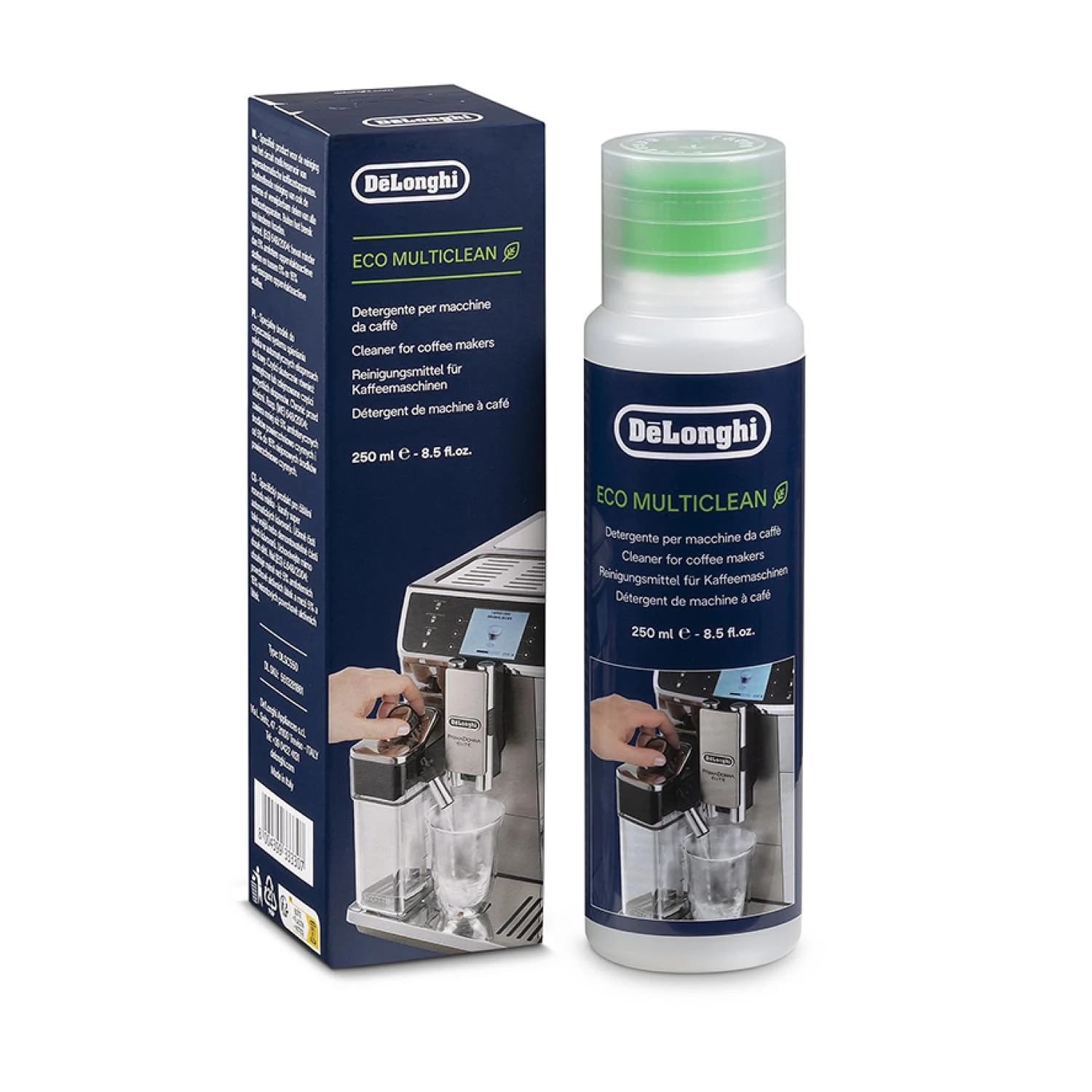 Delonghi 5513281861 Cleaning Solution for Milk Frother Tips and Automatic Frothing Systems, IFDs)