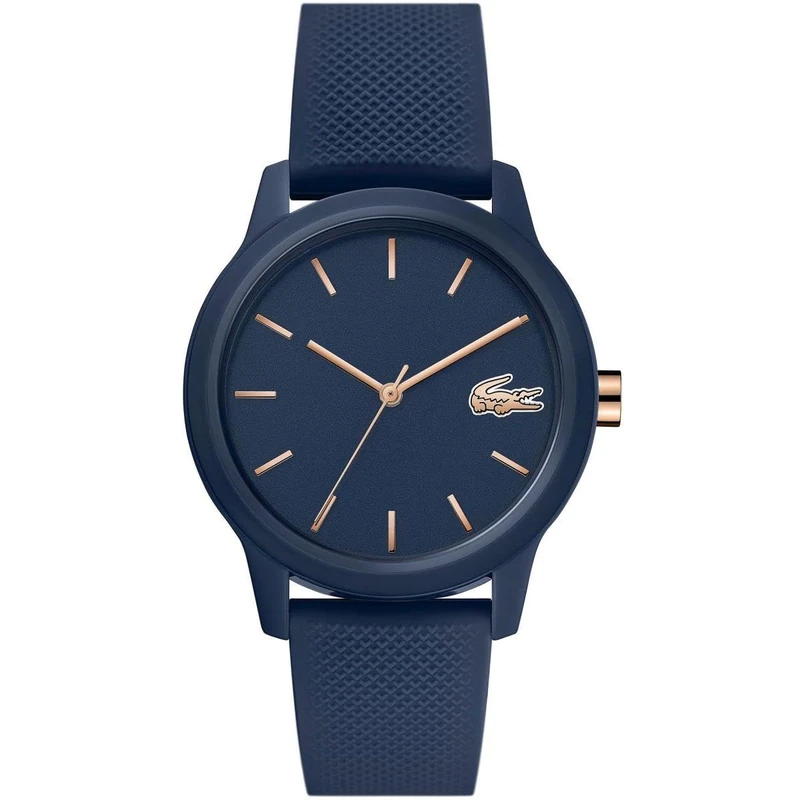 Lacoste Analogue Quartz Watch for women with Navy Blue Silicone bracelet - 2001067