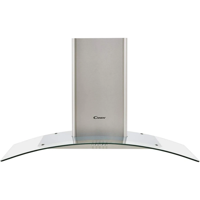 Candy CGM94/1X 89 cm Chimney Cooker Hood - Stainless Steel / Glass