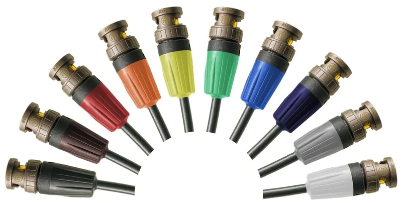 7m Orange cap 12G Ultra HD 8K 4K HD SDI Digital Video Belden 4855R Neutrik UHD BNC Cable