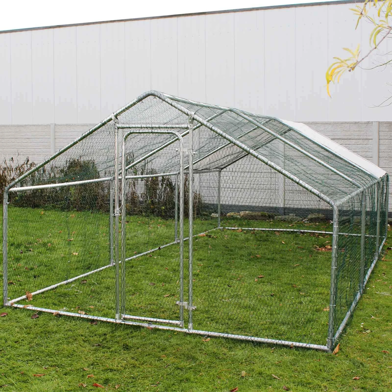 Open Enclosure for Pets 6x3x2m Aviary or Chicken Coop