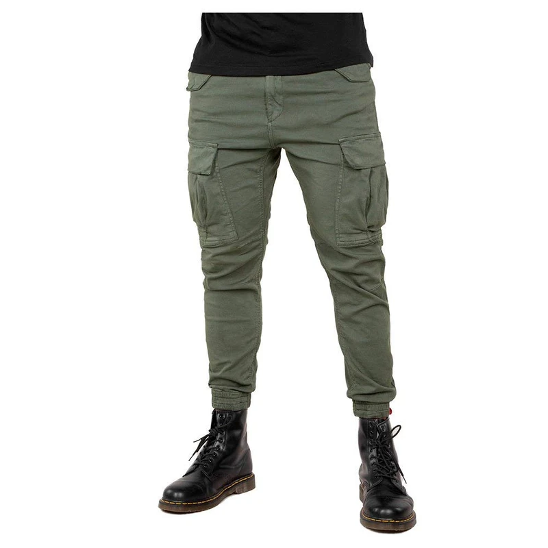 Alpha Industries Airman Mens Casual Trousers - Dark Olive