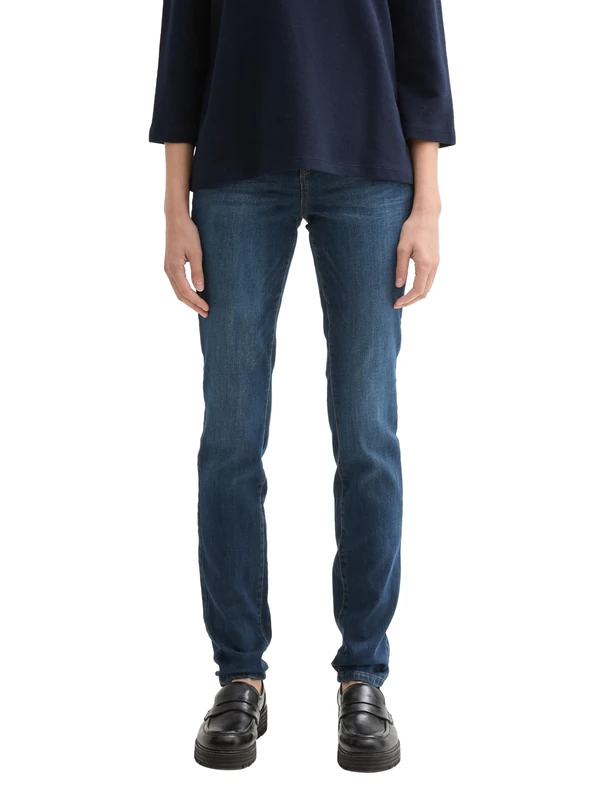 TOM TAILOR Women's Jeans 10622022 Alexa Slim, 10282 - Dark Stone Wash Denim (2), 34W / 30L