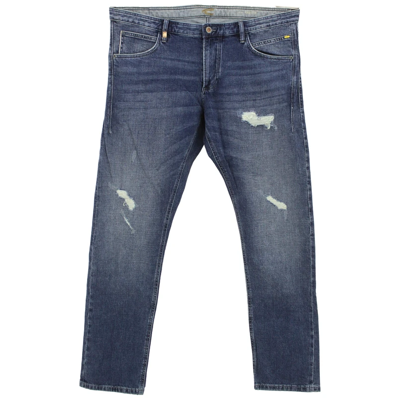 camel active Men's Tapered fit Jeans. - Blue - W34/L32 - Image 1