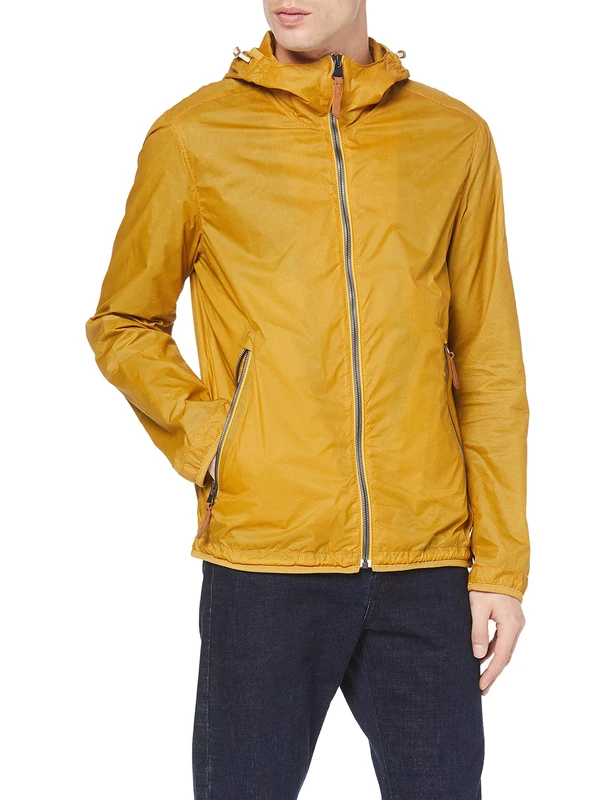 camel active Men's 430950 Jacket, Yellow (Yellow 60), Large