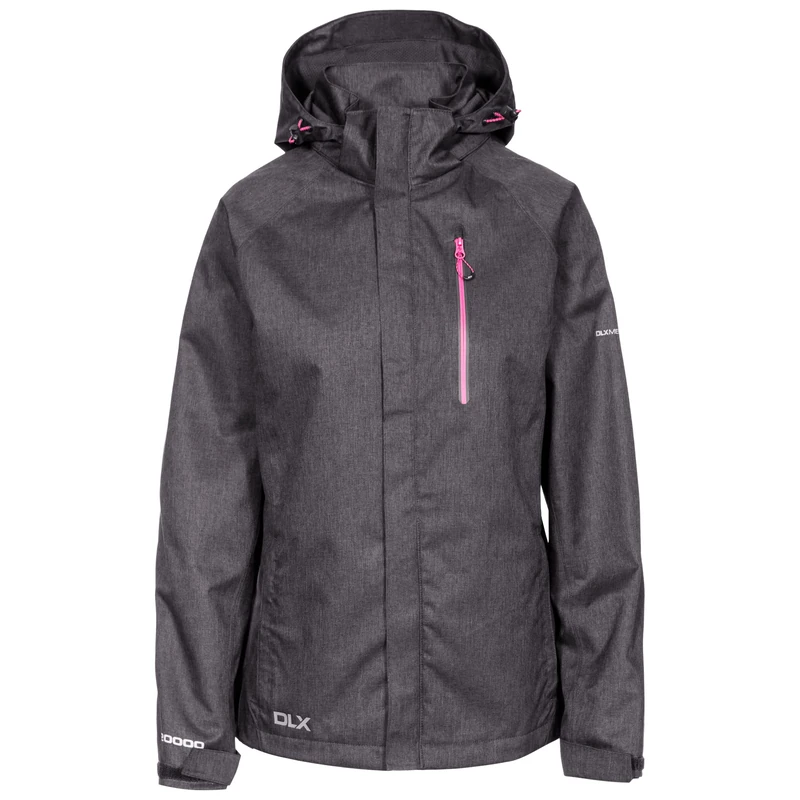Trespass DLX Womens Waterproof Jacket Ladies Raincoat Tiya