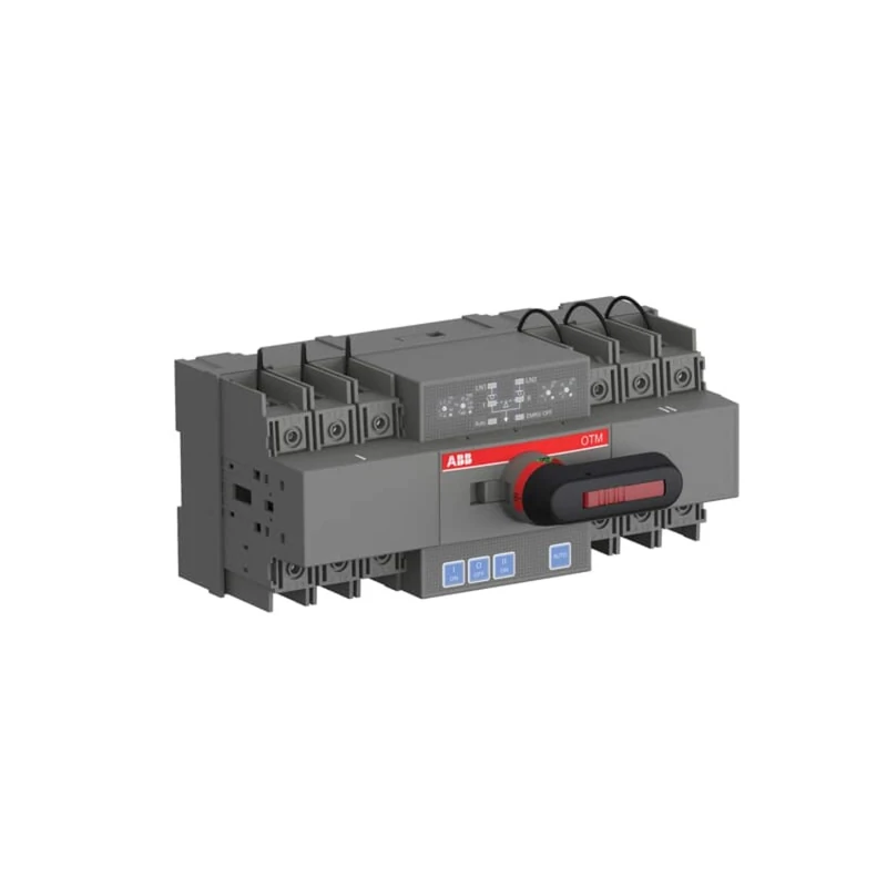 ABB OTM63F3C21D400C Automatic Switch 63A 3-Pin Inputs Top in - Image 1