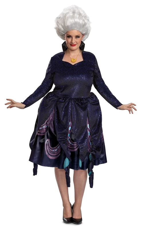 DISGUISE Adult Little Mermaid Live Action Deluxe Ursula Fancy Dress Costume Small