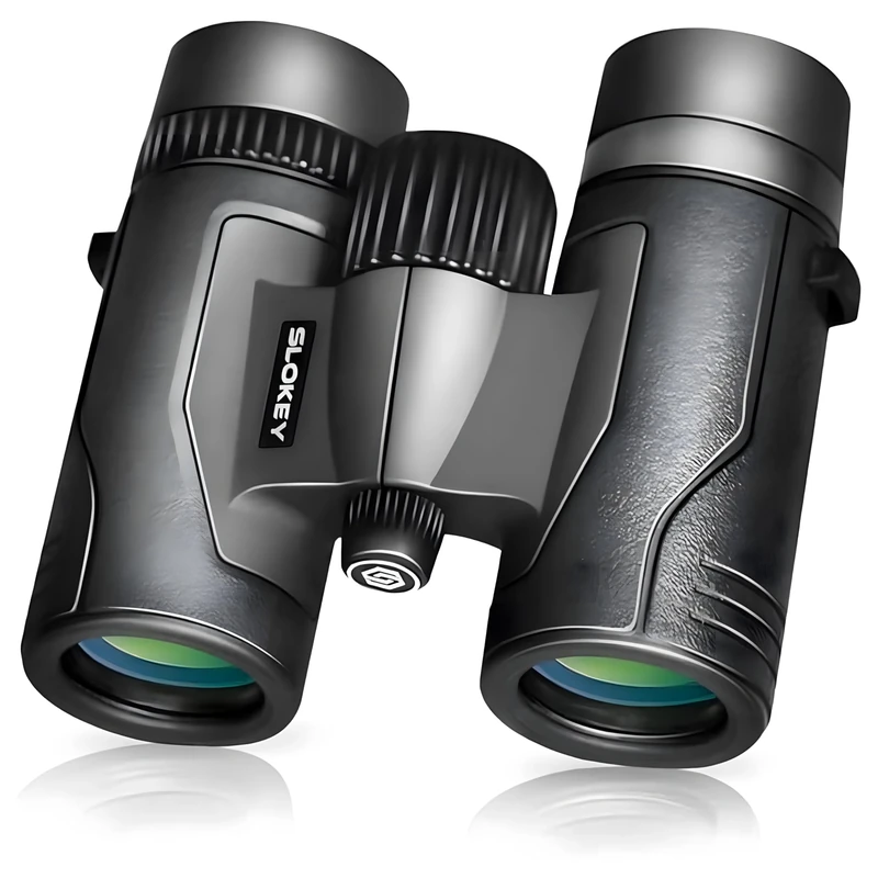 8x32 Compact Binoculars for Adults - Best Bird Watching Binoculars 2020 - Lightweight and Sharp Optics for Hours of Bright, Clear Bird Watching - Extra Wide Field of View