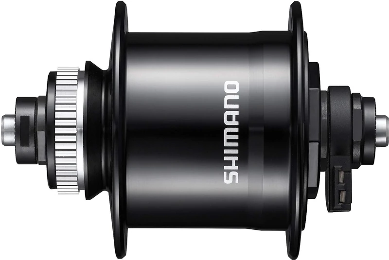 Shimano Nexus DH-UR700-3D Dynamo hub, 6v 3w, for Centre-Lock disc, 32h, 100 mm Q/R, black