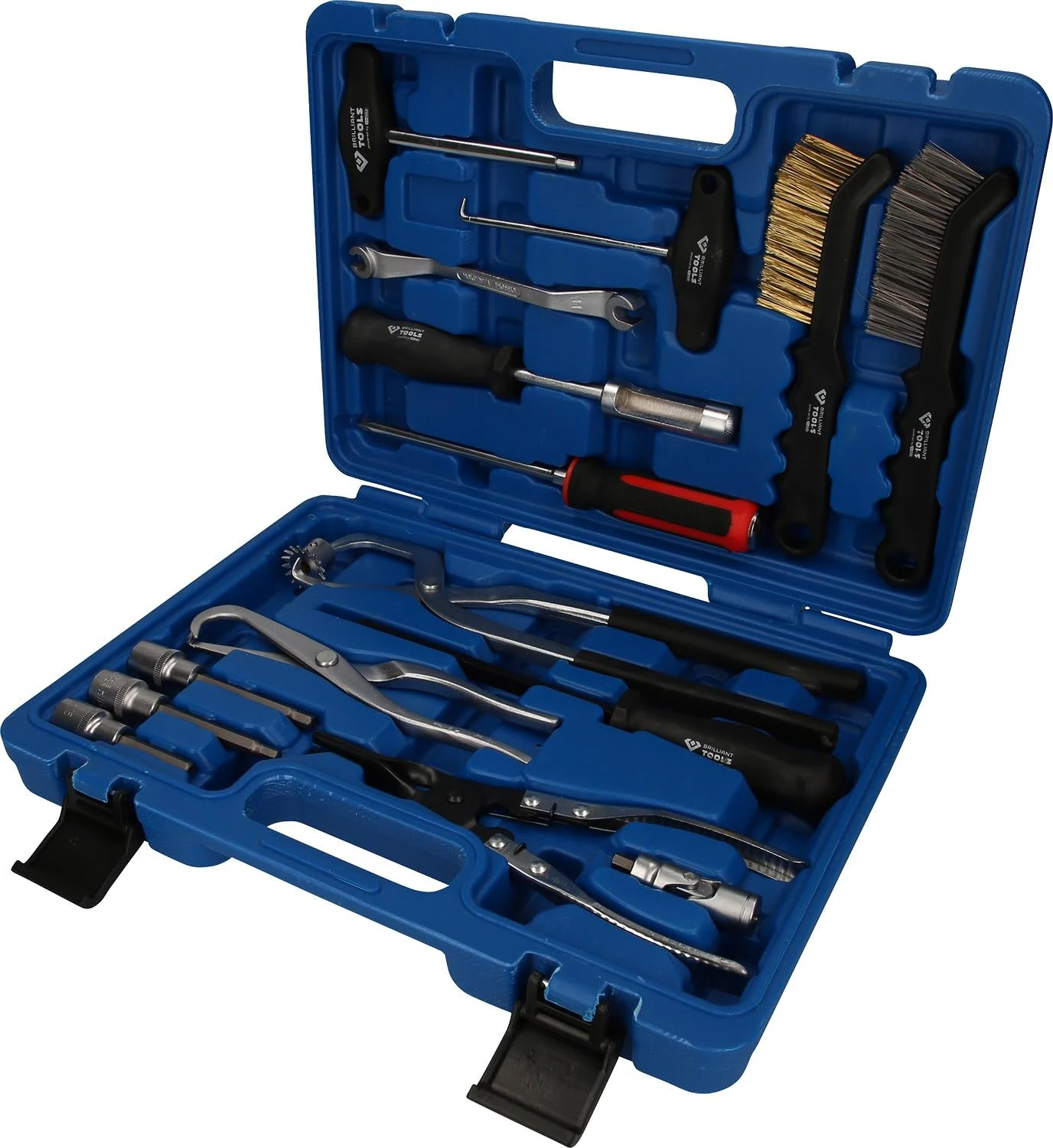 BRILLIANT TOOLS (BR75W Universal Brake Drum and Disk Tool Set 15 Pieces, Other